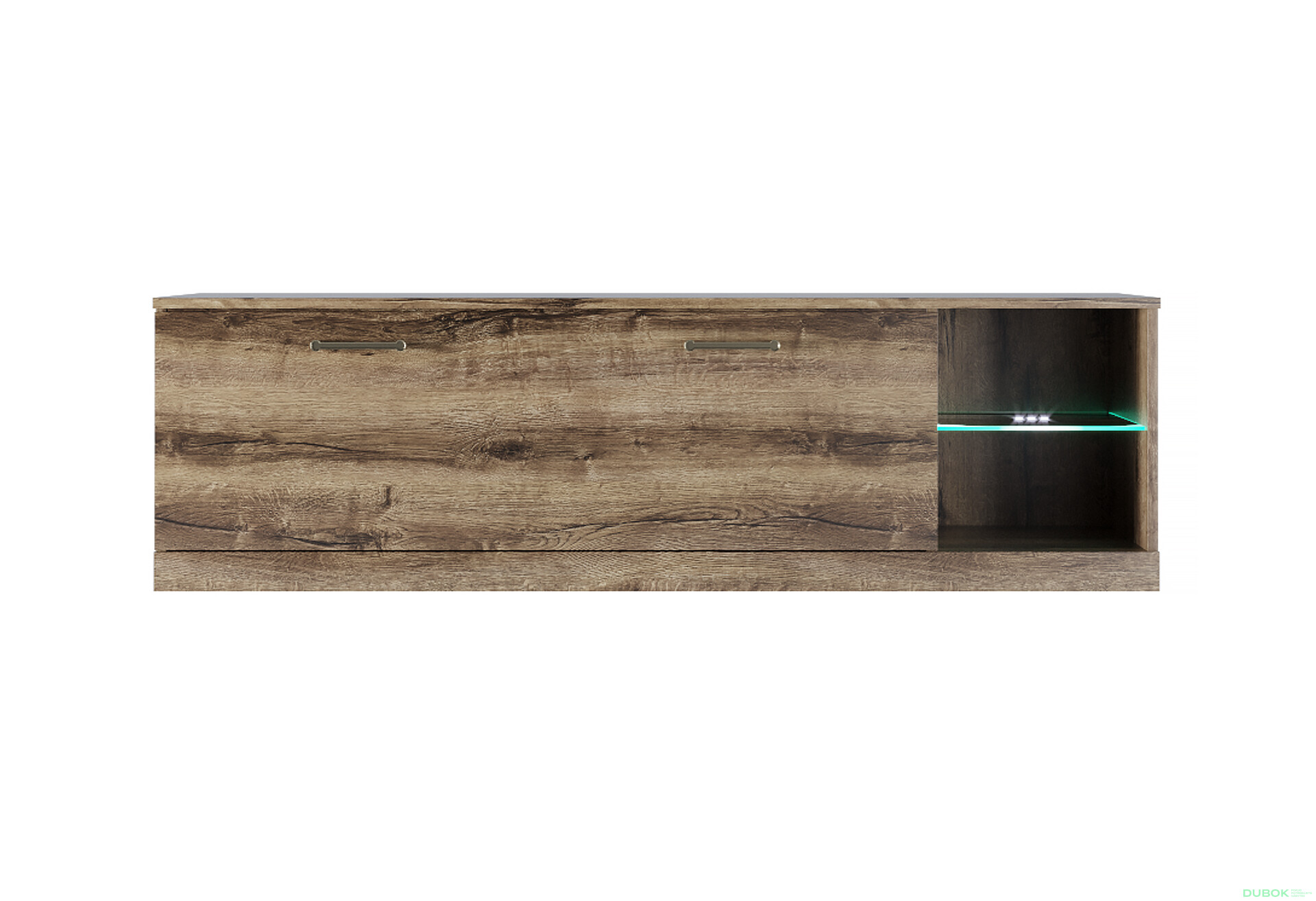 TV stolek 1s/155 dub monastery / černý Jagger - Fotografie 2 Fotografie 2 - TV stolek 1s/155 dub monastery / černý Jagger