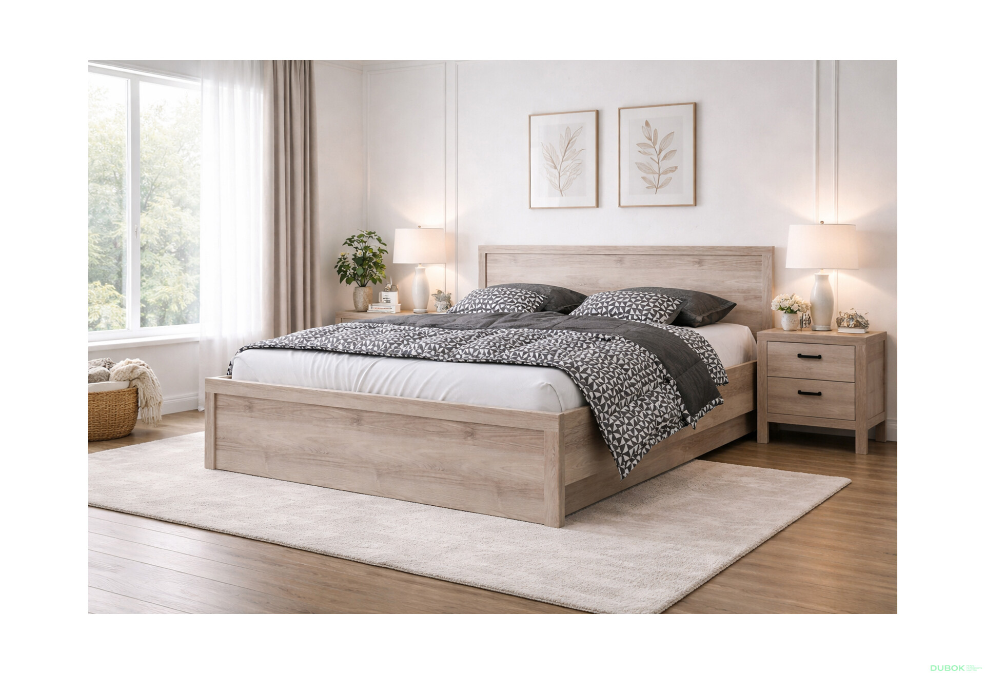 Fotografie 2 - Postel 160x200 s roštem, úložným prostorem kaštan nairobi Jazz