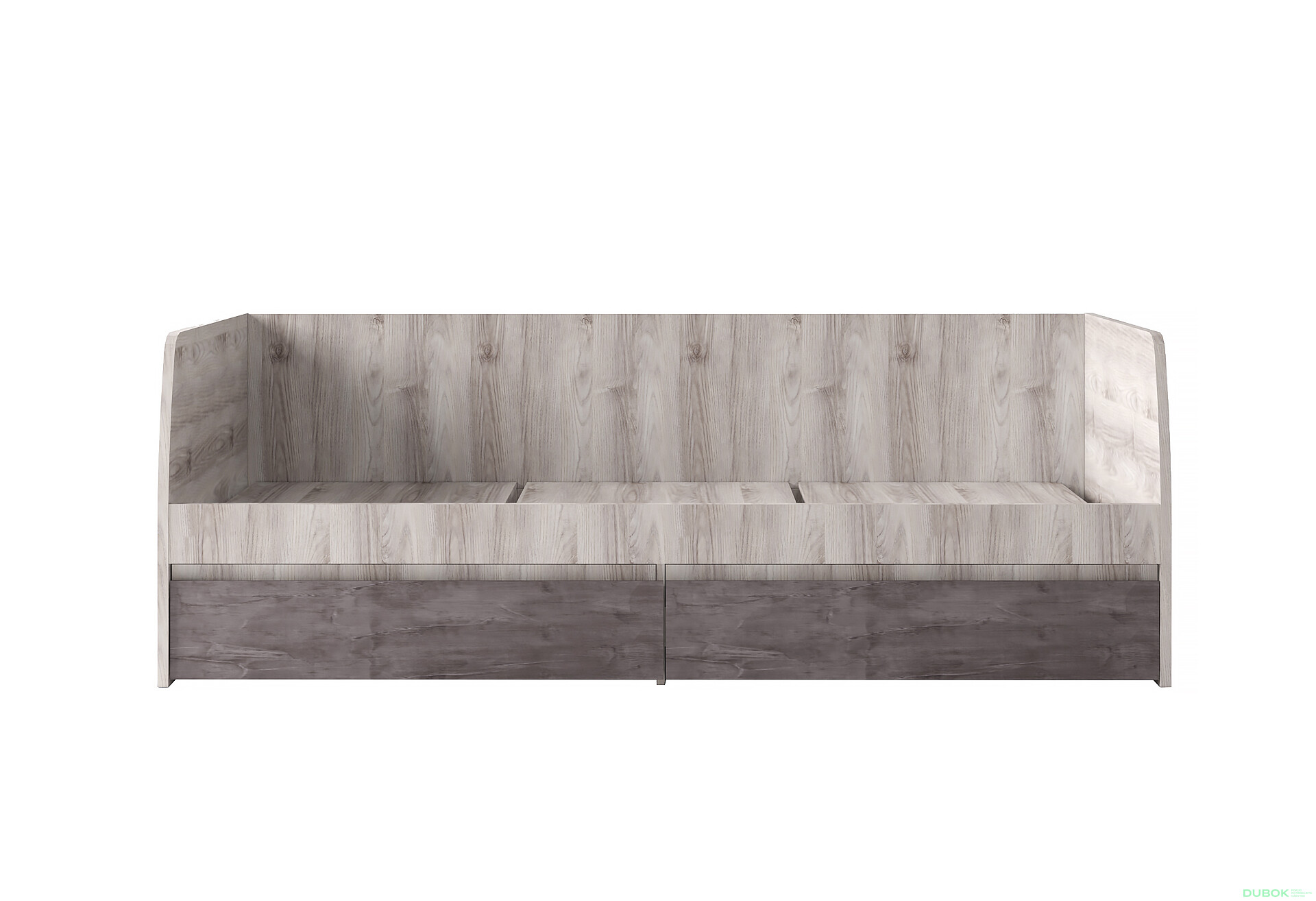 Postel 2s/90x200 s roštem kaštan nairobi / onyx Jazz - Fotografie 2 Fotografie 2 - Postel 2s/90x200 s roštem kaštan nairobi / onyx Jazz