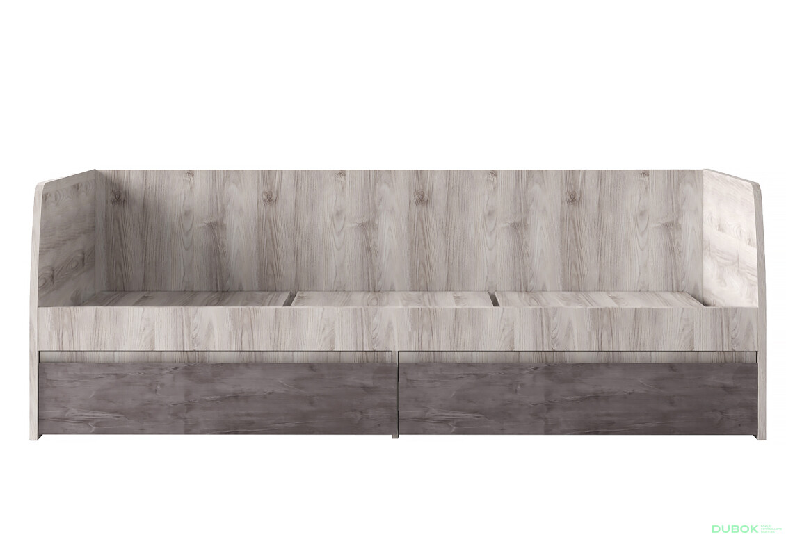 Postel 2s/90x200 s roštem kaštan nairobi / onyx Jazz