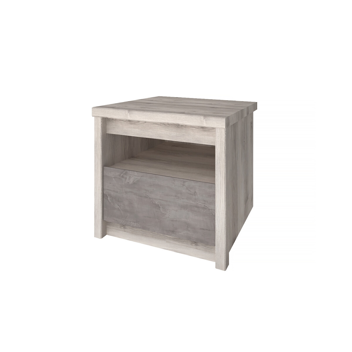 

Noční stolek 1s kaštan nairobi / onyx Jazz