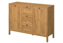 Komoda 2d3s dub craft zlatý Klark - Fotografie 1 Fotografie 1 - Komoda 2d3s dub craft zlatý Klark
