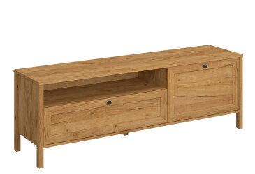 TV stolek 1k1s dub craft zlatý Klark