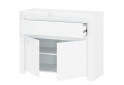 Komoda 2d1s bílý lesk Lingo - Fotografie 2 Fotografie 2 - Komoda 2d1s bílý lesk Lingo