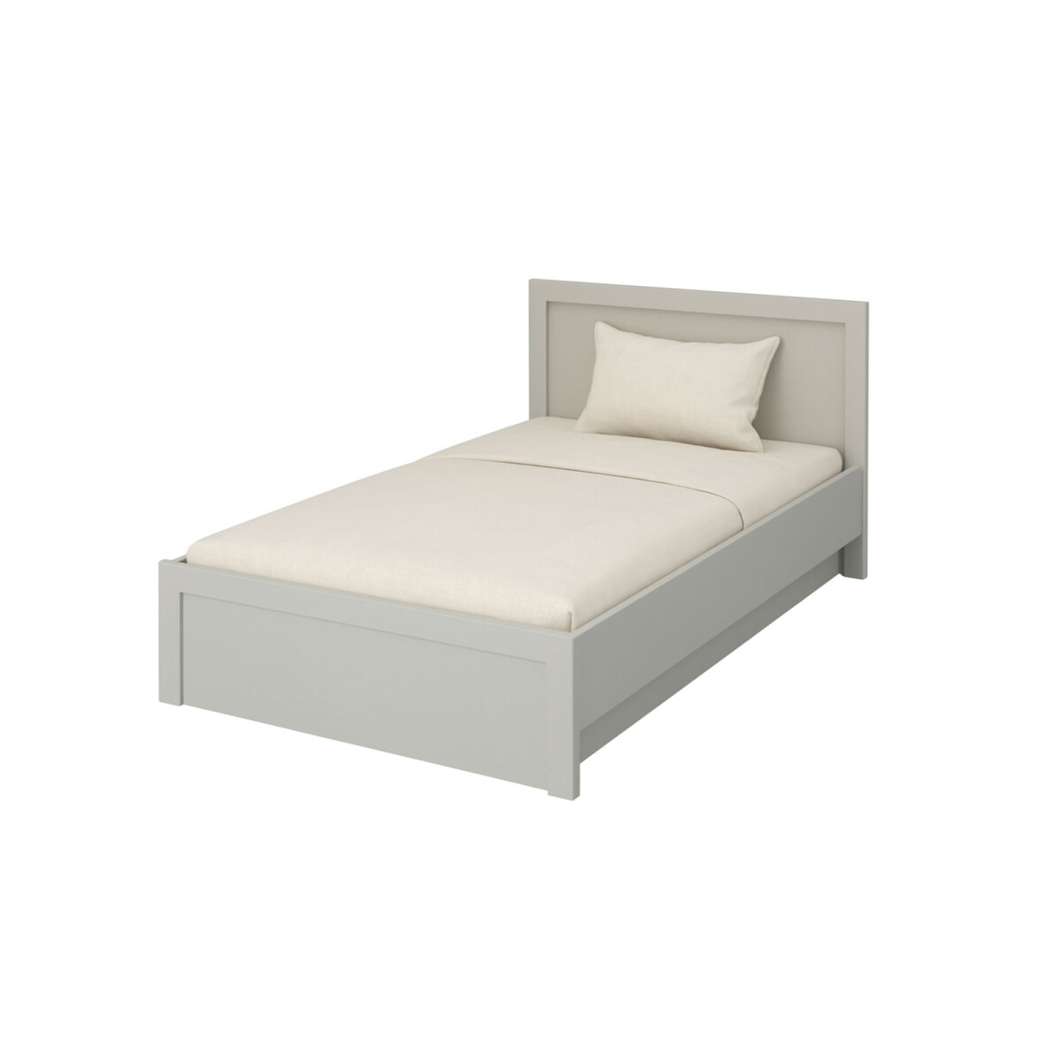 

Postel 120x200 s roštem, úložným prostorem kašmír Jazz