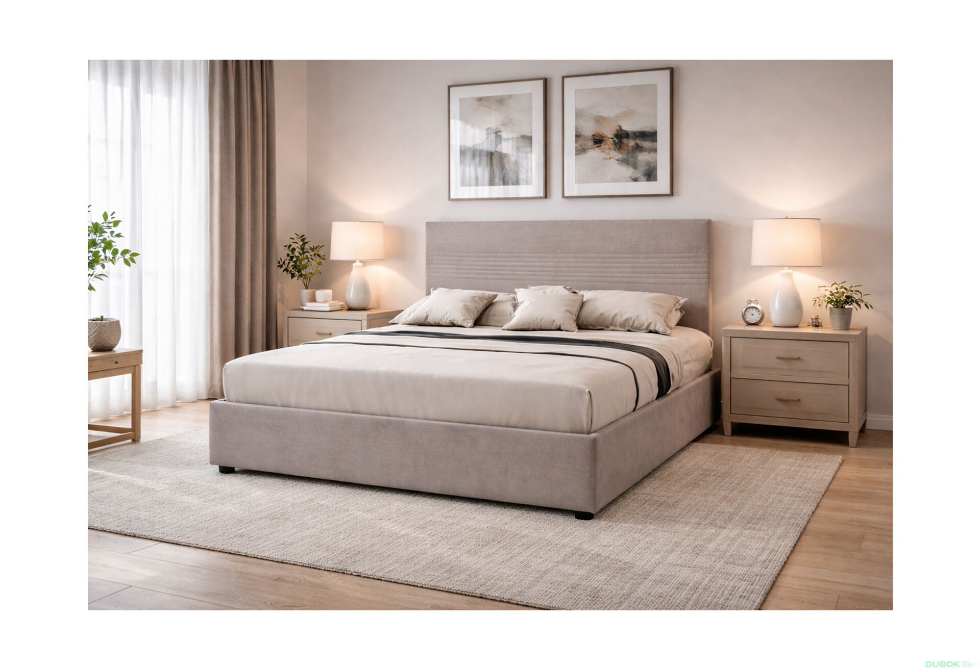 Fotografie 2 - Postel Fro Line 160x200 Mono 233, béž