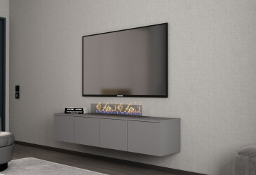 TV stolek Levía grafit 4dv 160x35x33