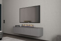 TV stolek Levía grafit 4dv 160x35x33 - Fotografie 2 Fotografie 2 - TV stolek Levía grafit 4dv 160x35x33