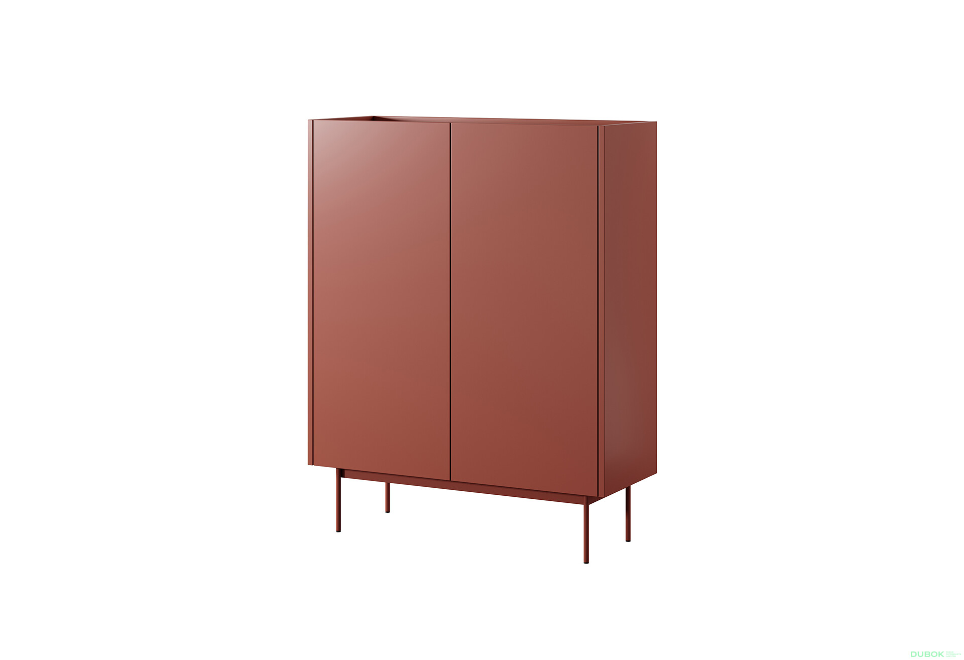 Komoda KD-97 keramický červený Color - Fotografie 1 Fotografie 1 - Komoda KD-97 keramický červený Color