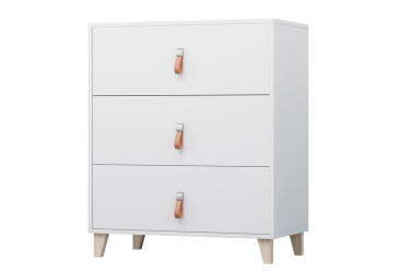 Komoda 3S Figo bílá Idczak meble