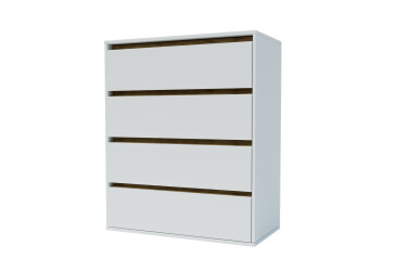 Komoda Idea K 1000/800/4š nymphaea alba / dub artisan