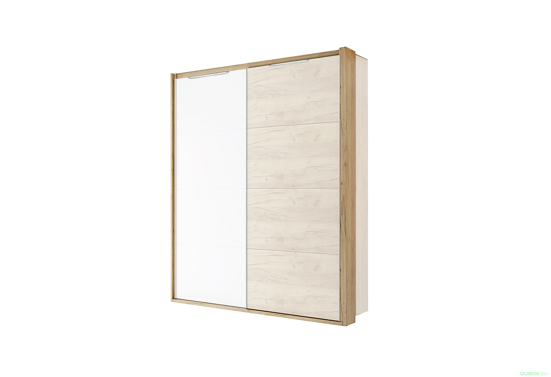 Možnost Záclonová tyč s osvětlením k Skříni s posuvnými dveřmi 1,5x2,1m dub kraft Asti - Fotografie 1 Fotografie 1 - Možnost Záclonová tyč s osvětlením k Skříni s posuvnými dveřmi 1,5x2,1m dub kraft Asti