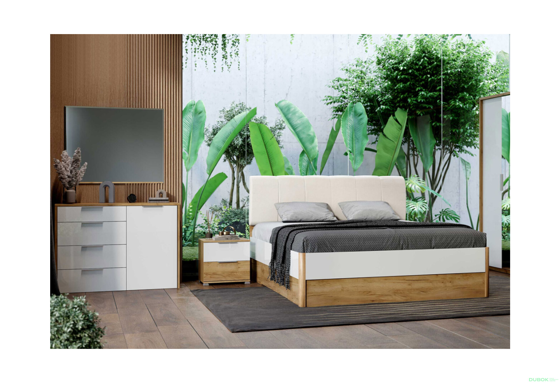 Postel 180x200 měkké čelo s šuplíky bez rámu Asti - Fotografie 2 Fotografie 2 - Postel 180x200 měkké čelo s šuplíky bez rámu Asti
