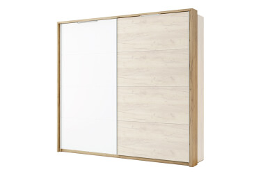 Možnost Záclonová tyč s osvětlením k Skříni s posuvnými dveřmi 2,0x2,1m, dub kraft Asti