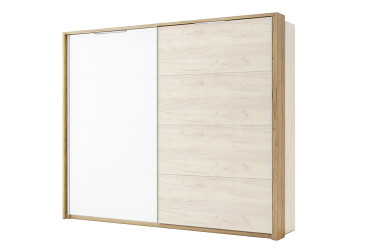 Možnost Záclonový tyč s osvětlením k Skříni s posuvnými dveřmi 2,5x2,1m, dub kraft Asti