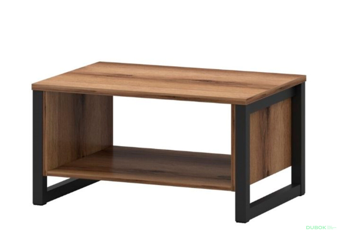 Konferenční stolek 80 dub delano tmavý Mares - Fotografie 1 Fotografie 1 - Konferenční stolek 80 dub delano tmavý Mares