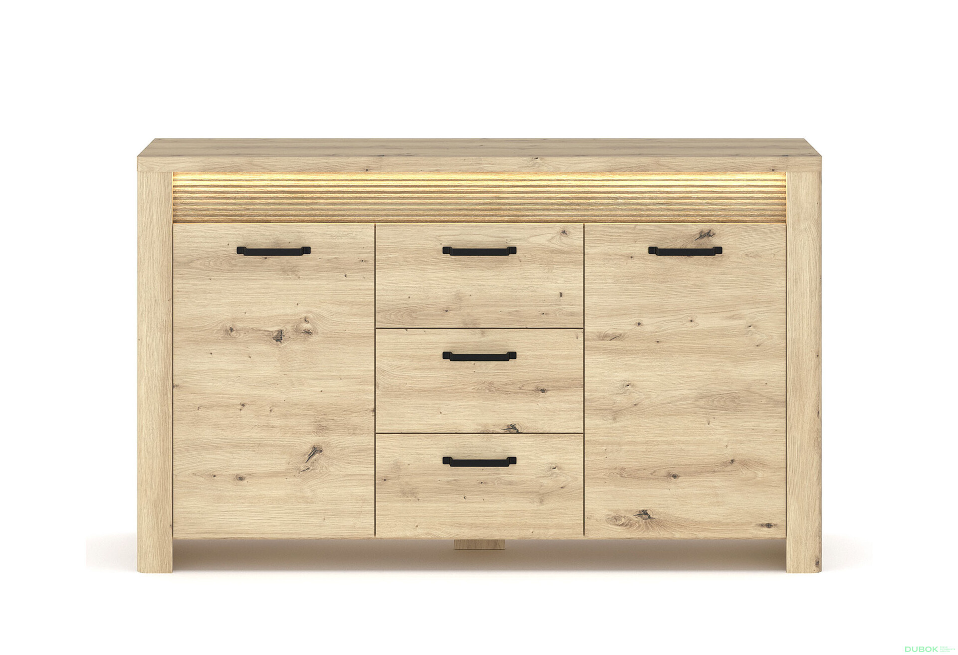 Fotografie 2 - Komoda 2d3s dub artisan Moris