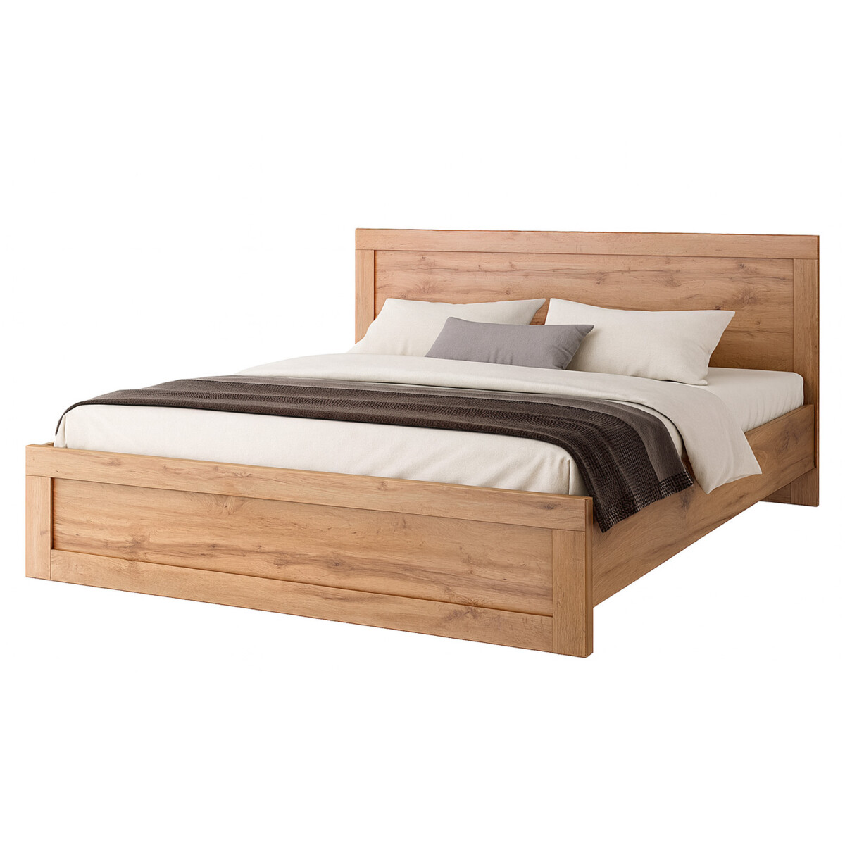 

Postel 160x200 s roštem dub wotan Mortiz