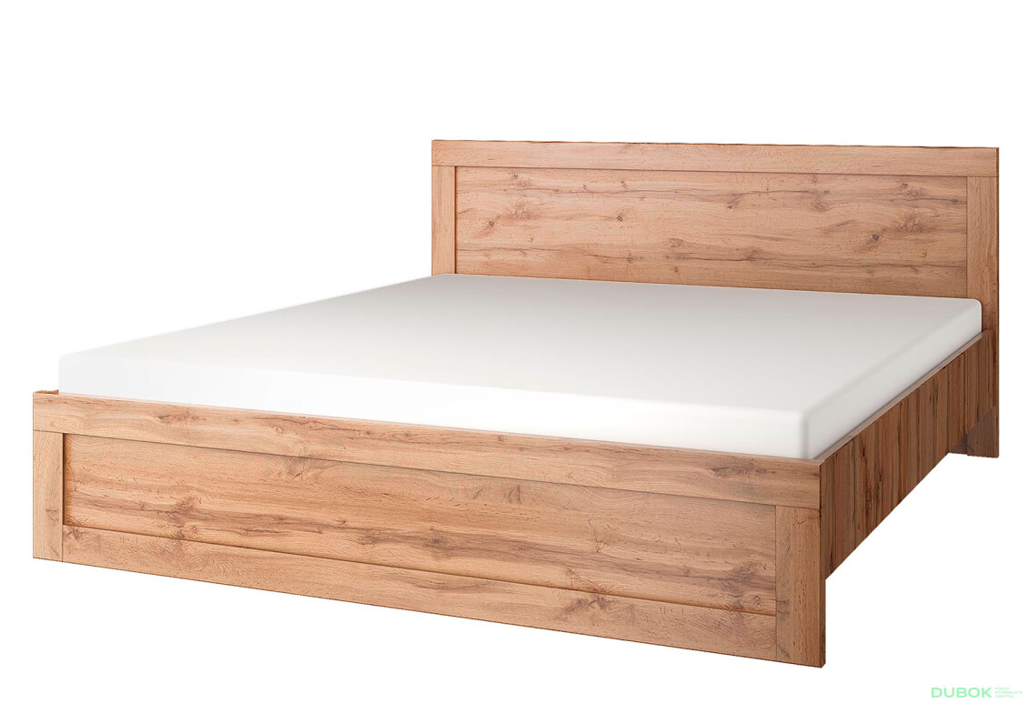 Postel 180x200 s roštem dub wotan Mortiz
