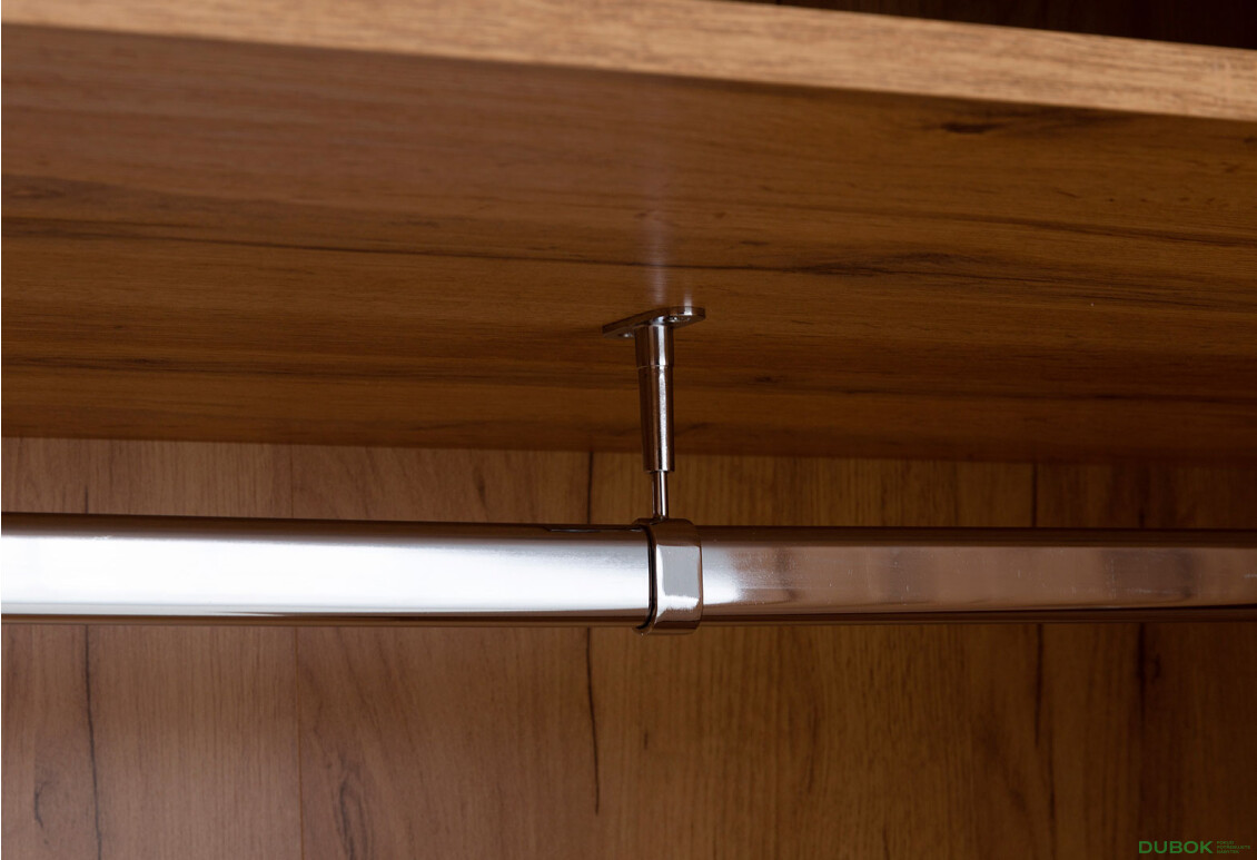 Skříň dvoudveřová se zásuvkou Mortiz 112x210x59.9 cm Dub wotan - Fotografie 4 Fotografie 4 - Skříň dvoudveřová se zásuvkou Mortiz 112x210x59.9 cm Dub wotan