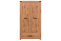 Skříň dvoudveřová se zásuvkou Mortiz 112x210x59.9 cm Dub wotan - Fotografie 2 Fotografie 2 - Skříň dvoudveřová se zásuvkou Mortiz 112x210x59.9 cm Dub wotan