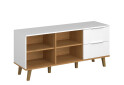 Komoda 2s/134 bílá / dub kamenný Neptun - Fotografie 1 Fotografie 1 - Komoda 2s/134 bílá / dub kamenný Neptun
