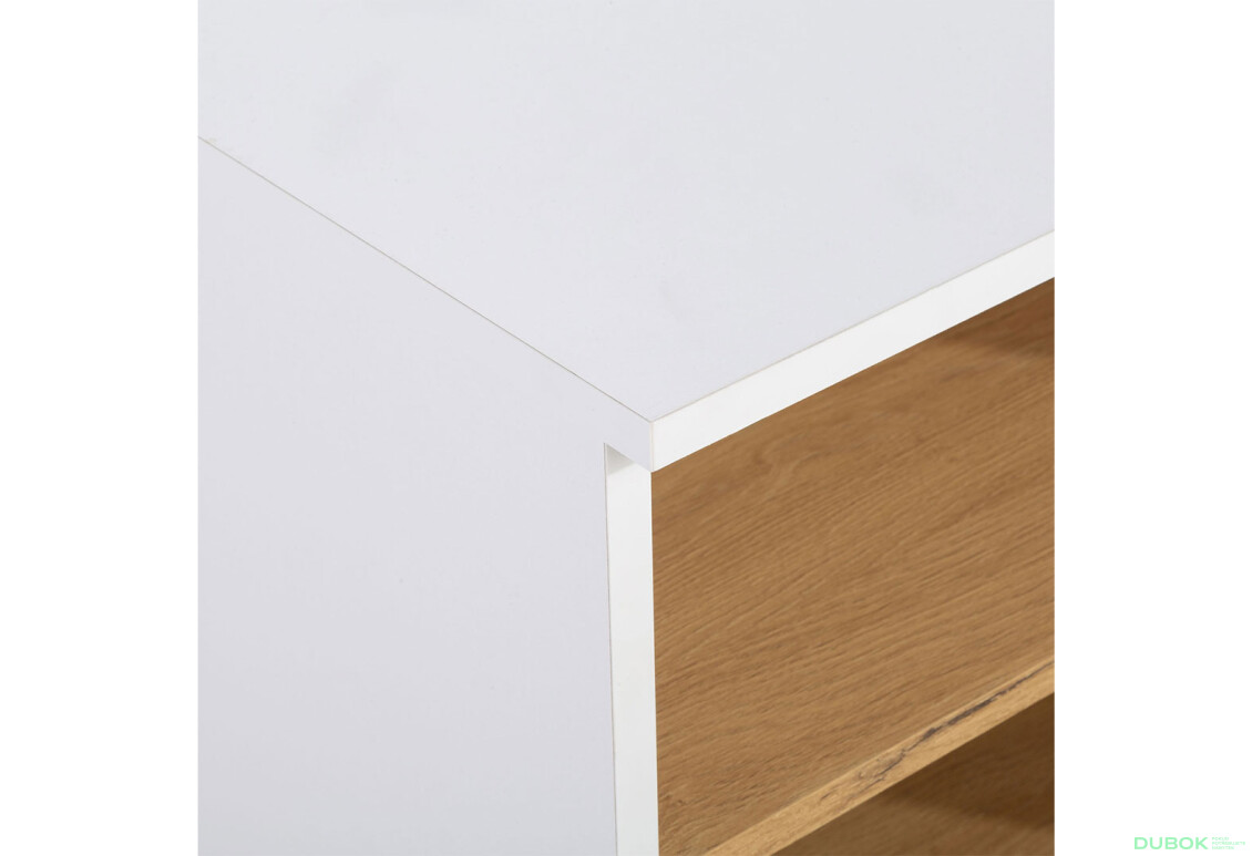 Komoda 2s/134 bílá / dub kamenný Neptun - Fotografie 6 Fotografie 6 - Komoda 2s/134 bílá / dub kamenný Neptun