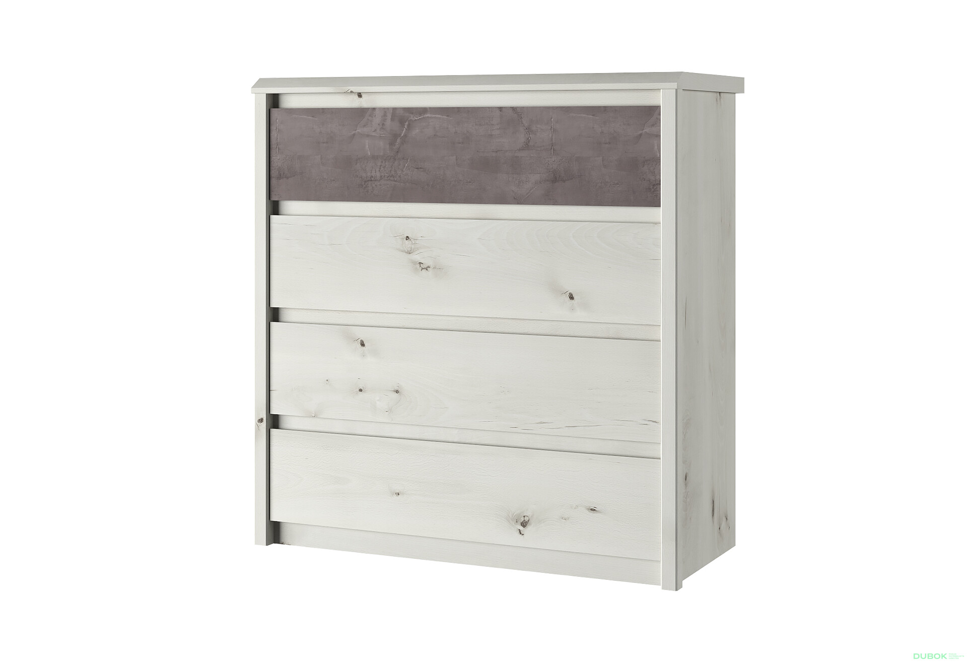 Komoda 4s polární olše / onyx Nonell - Fotografie 1 Fotografie 1 - Komoda 4s polární olše / onyx Nonell