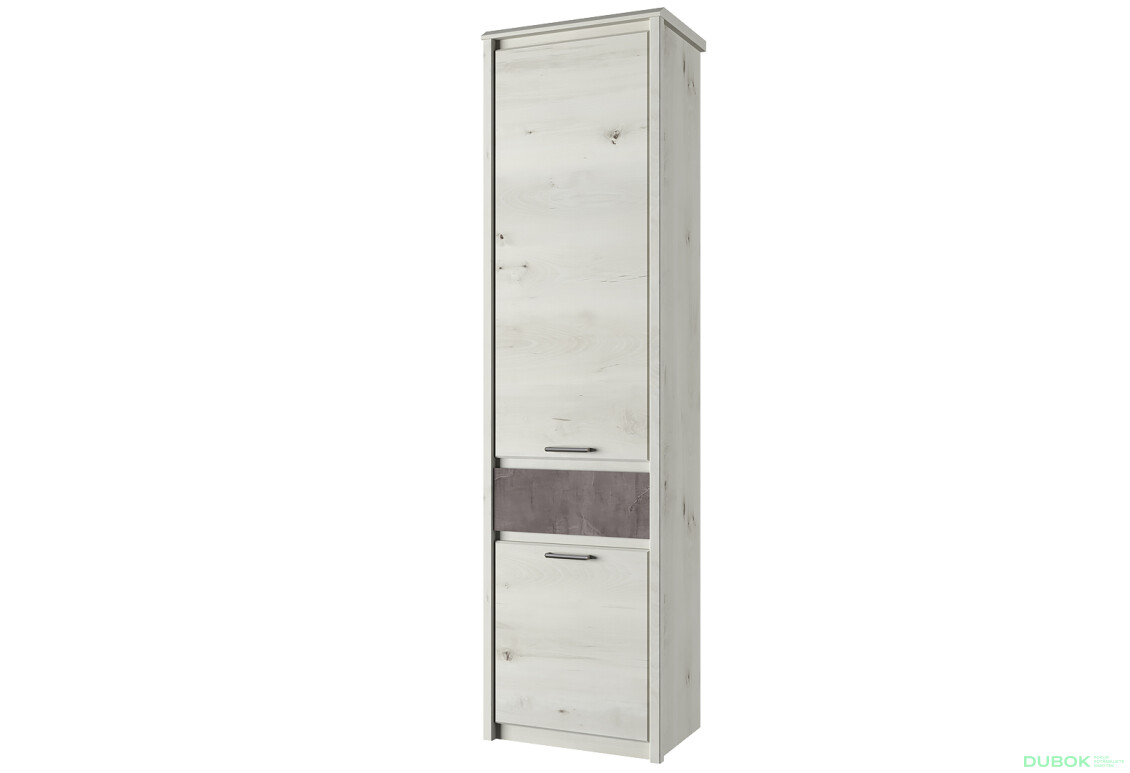 Regál 2d1s polární olše / onyx Nonell - Fotografie 1 Fotografie 1 - Regál 2d1s polární olše / onyx Nonell