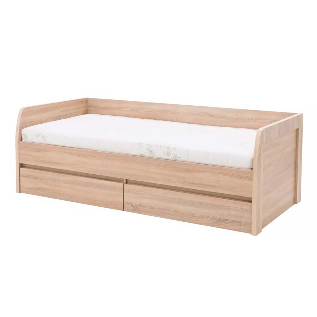 

Postel 2s/90x200 s roštem dub sonoma Norton