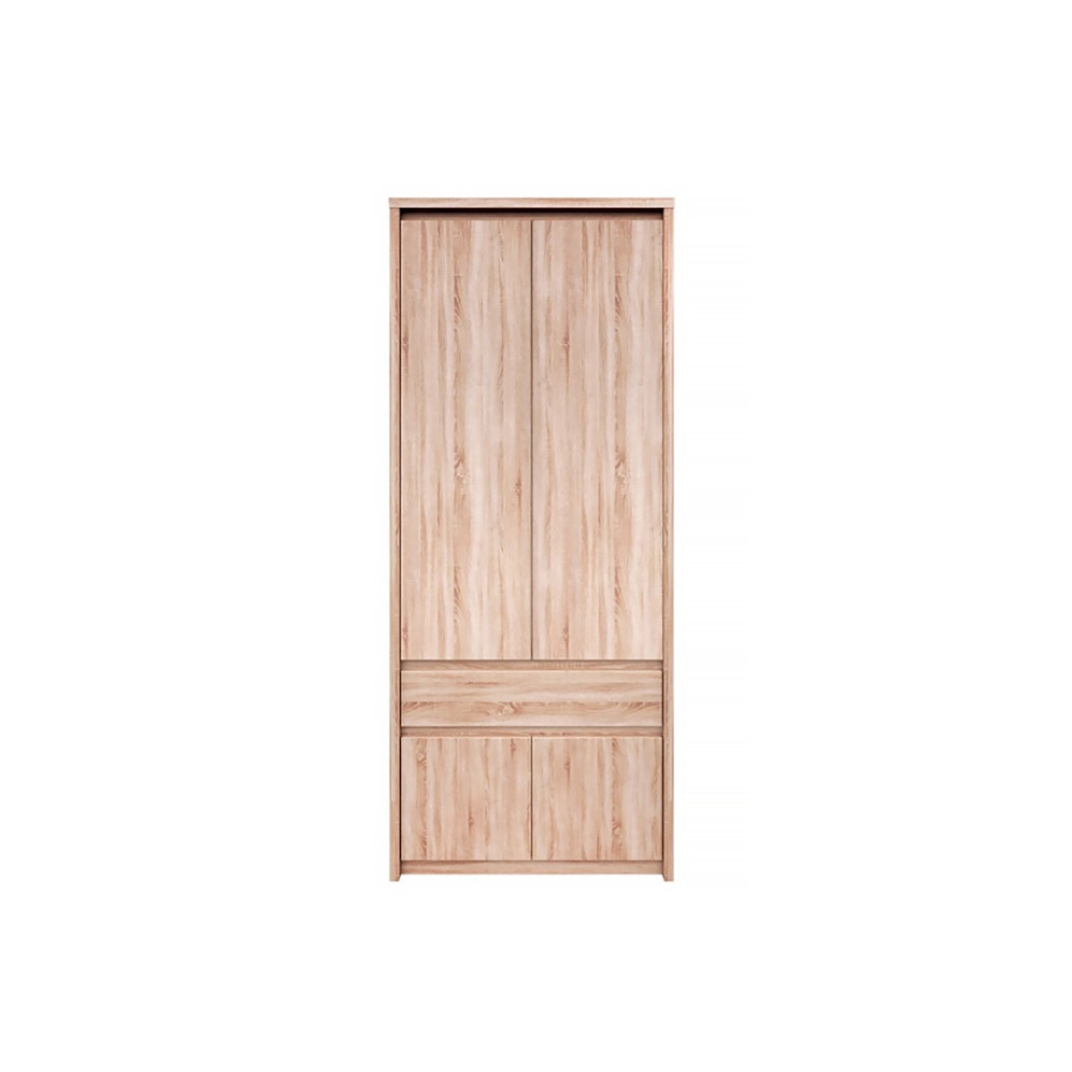 

Skříň čtyřdveřová se zásuvkou Norton 66x210x40 cm Dub sonoma