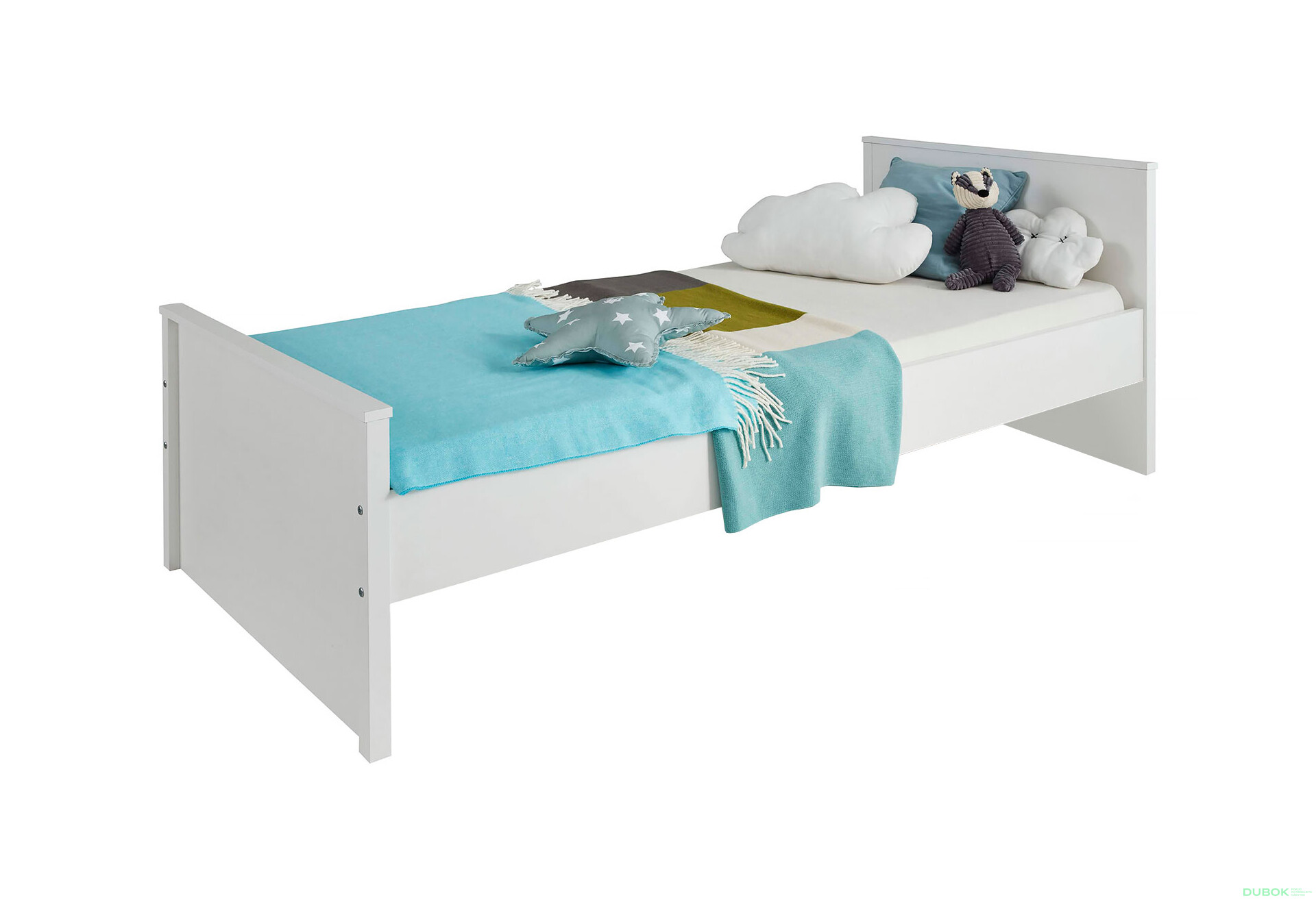 Postel 90x200 Ole - Fotografie 1 Fotografie 1 - Postel 90x200 Ole