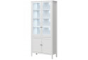 Vitrína vysoká 2d2w bílý Ole - Fotografie 1 Fotografie 1 - Vitrína vysoká 2d2w bílý Ole