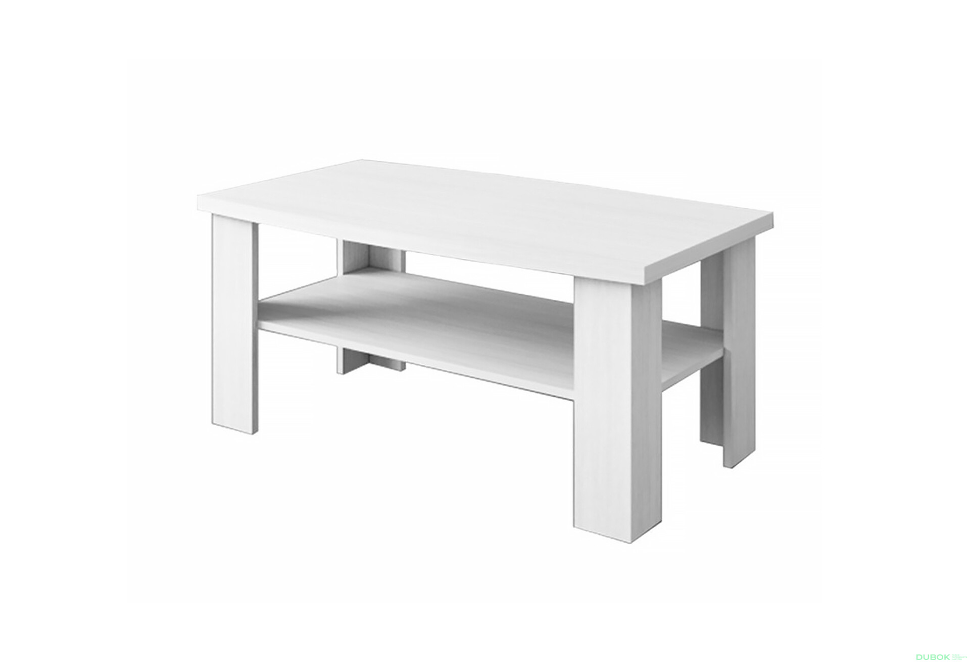 Konferenční stolek 110 krém / dub ancona Olivia - Fotografie 1 Fotografie 1 - Konferenční stolek 110 krém / dub ancona Olivia