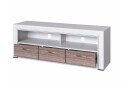 Fotografie 2 - TV stolek 3s/140 krém / dub ancona Olivia