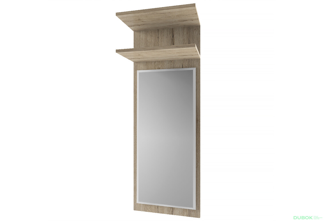 Panel se zrcadlem 45 dub san remo Oskar - Fotografie 1 Fotografie 1 - Panel se zrcadlem 45 dub san remo Oskar