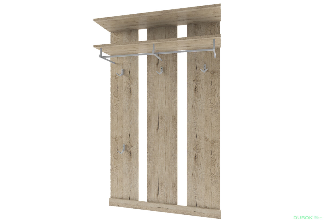 Věšák 90 dub san remo Oskar - Fotografie 1 Fotografie 1 - Věšák 90 dub san remo Oskar