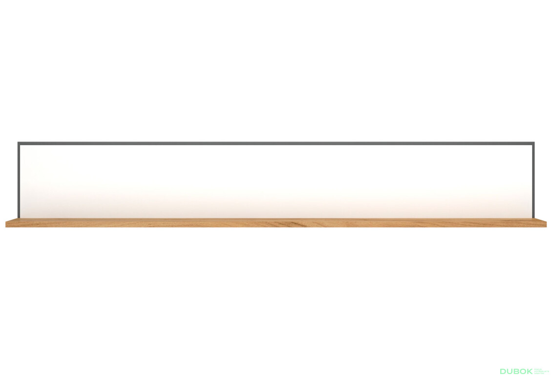 Police 150 dub craft zlatý / bílý Palmor - Fotografie 2 Fotografie 2 - Police 150 dub craft zlatý / bílý Palmor