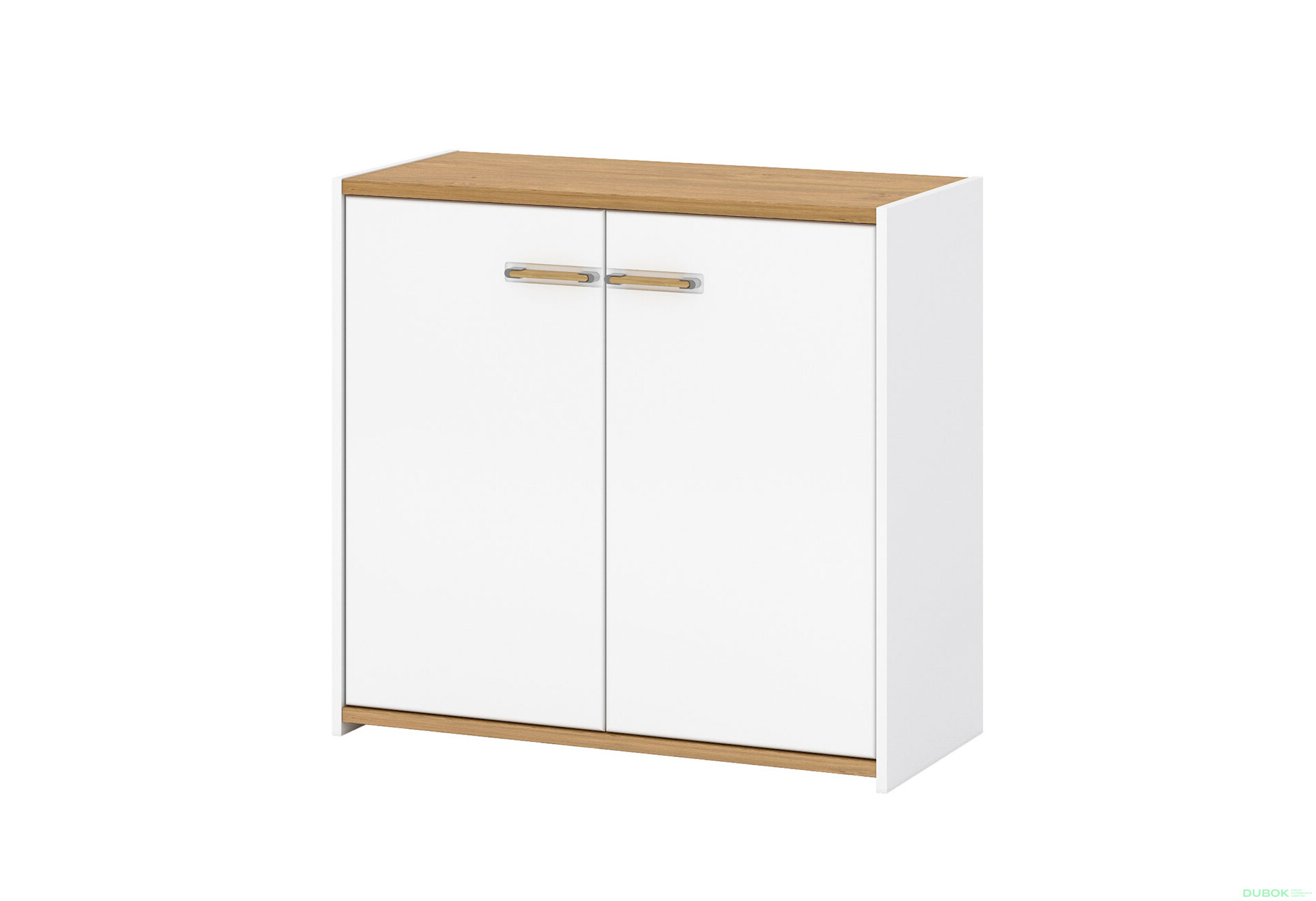 Komoda 2d bílý mat Adam - Fotografie 1 Fotografie 1 - Komoda 2d bílý mat Adam