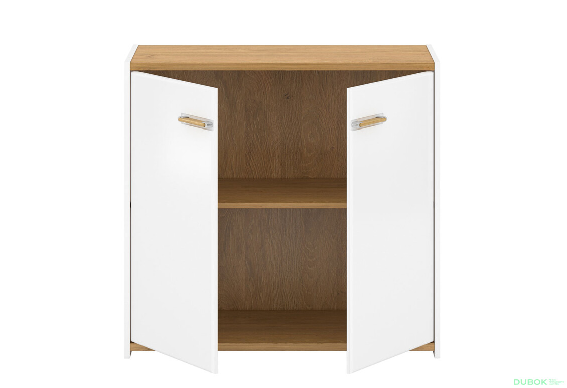 Komoda 2d bílý mat Adam - Fotografie 2 Fotografie 2 - Komoda 2d bílý mat Adam