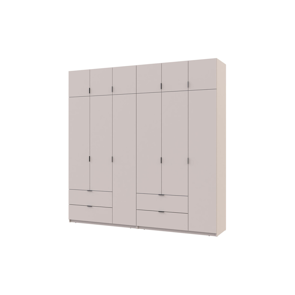 

Skříň Lukas 3+3 DT 240 kašmír