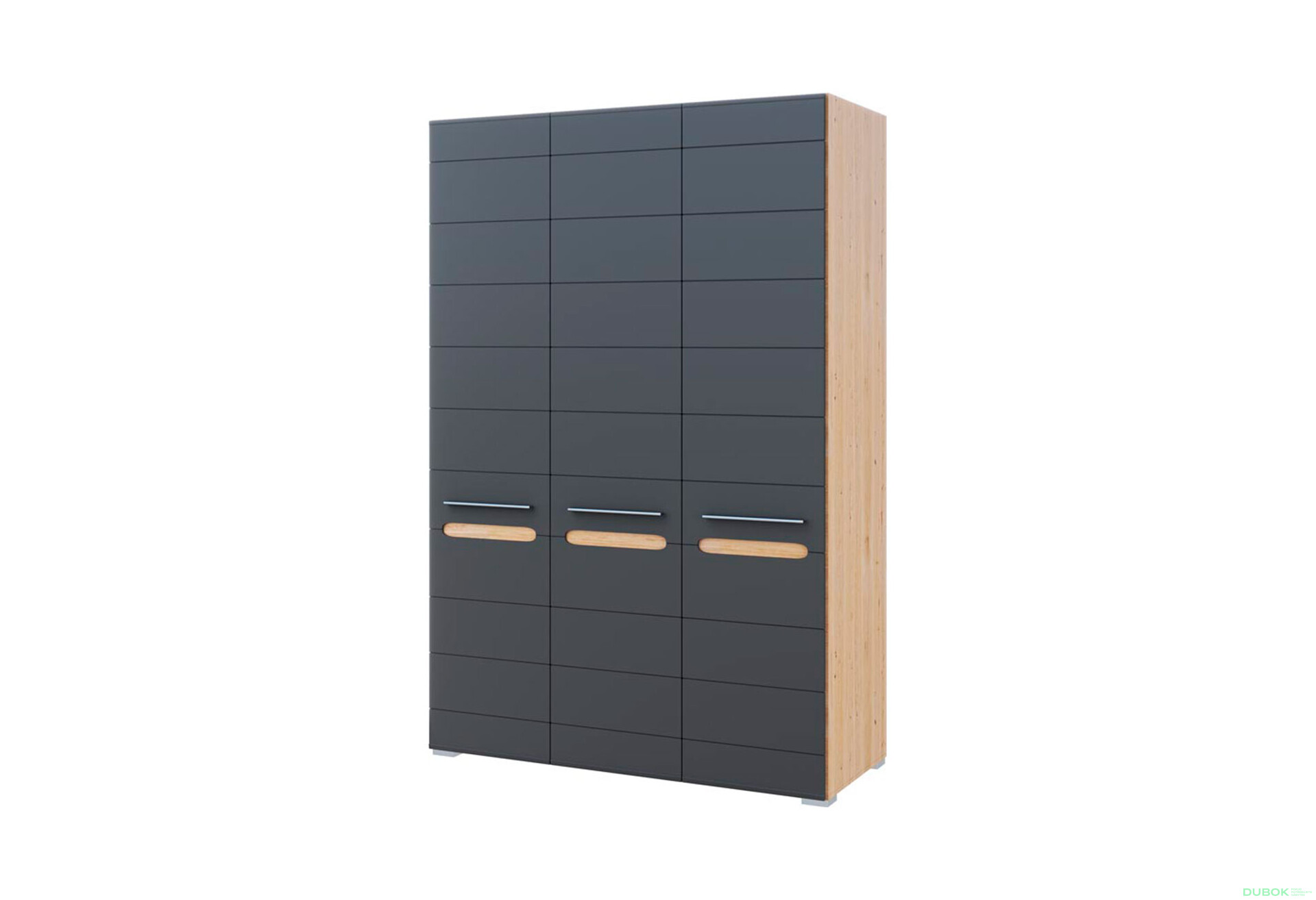 Skříň 3D Bianko grafit - Fotografie 1 Fotografie 1 - Skříň 3D Bianko grafit