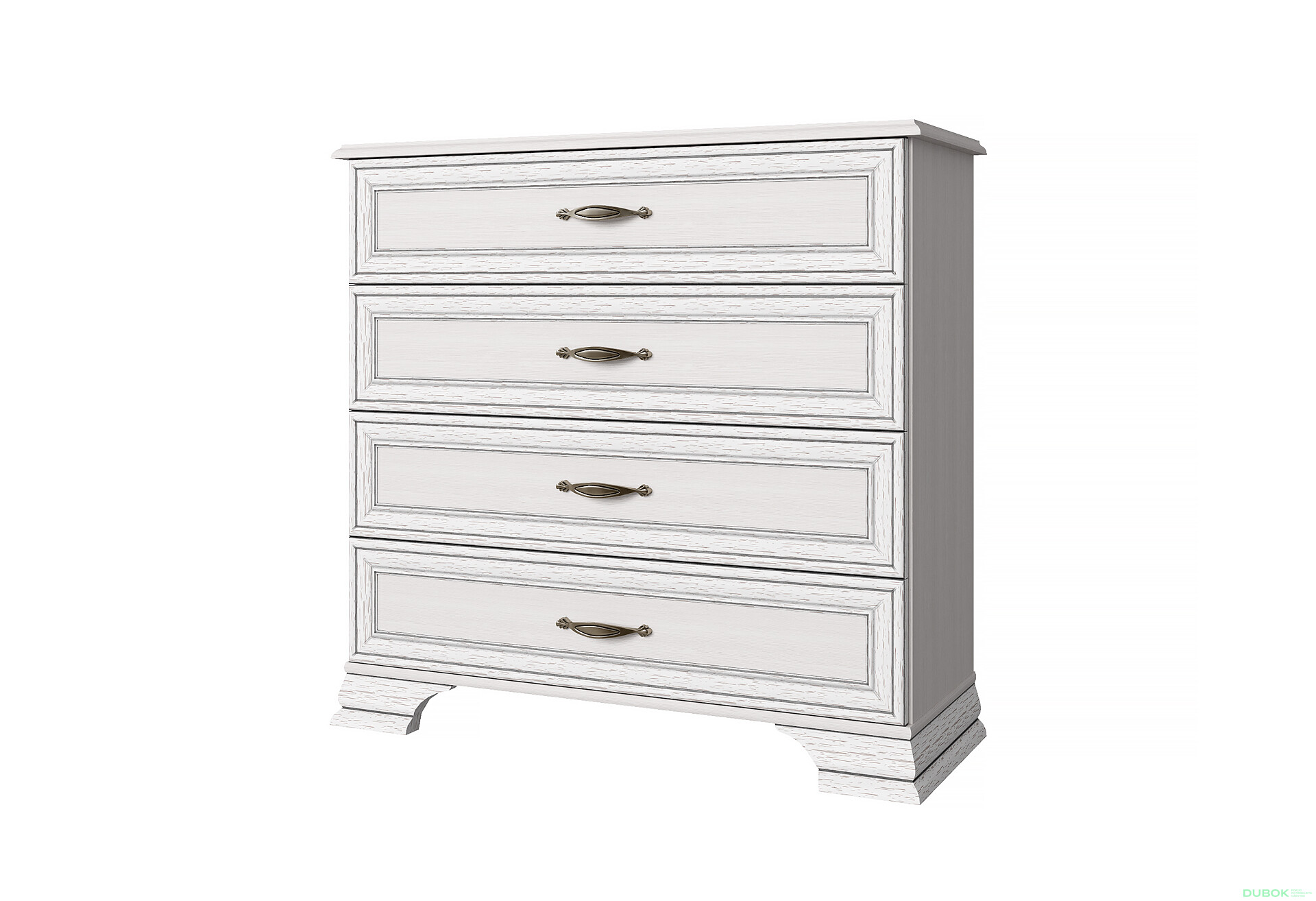 Fotografie 1 - Komoda 4s woodline krém Tiffany