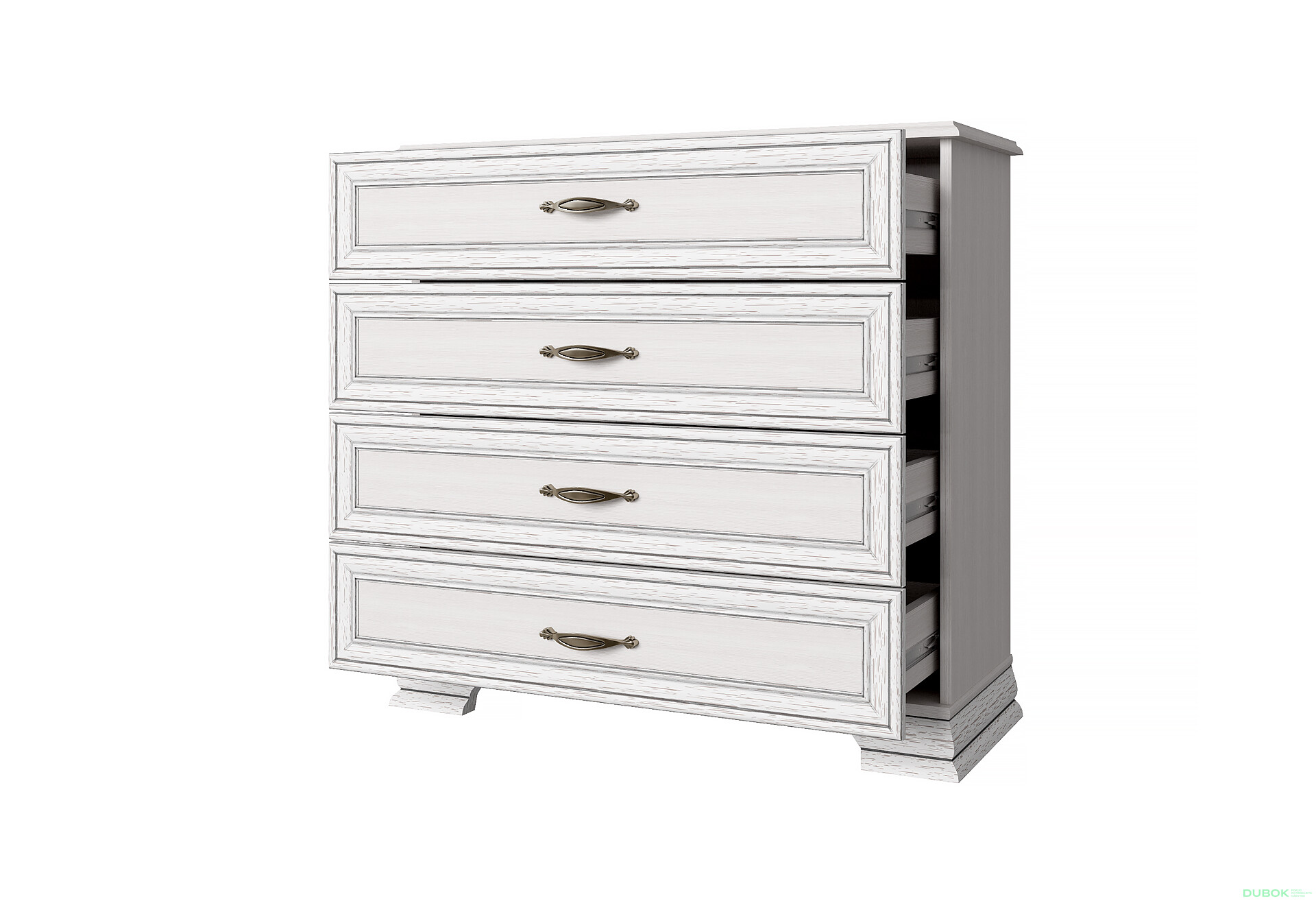 Fotografie 3 - Komoda 4s woodline krém Tiffany