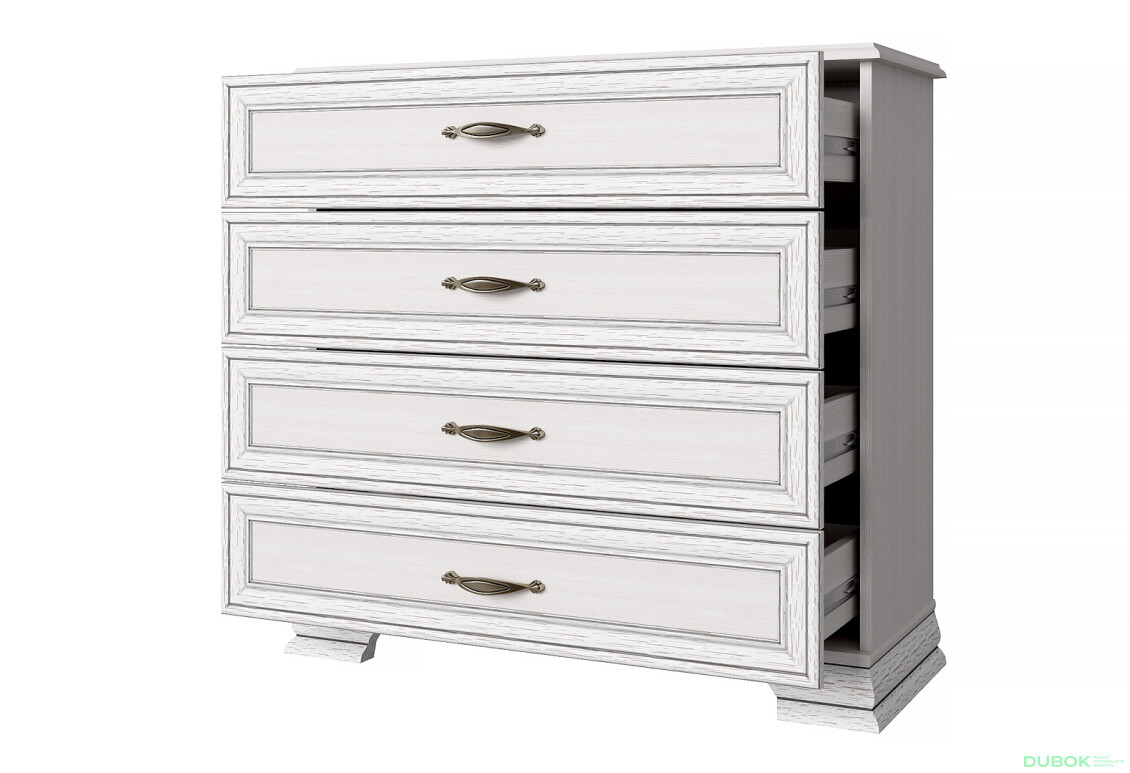 Fotografie 3 - Komoda 4s woodline krém Tiffany