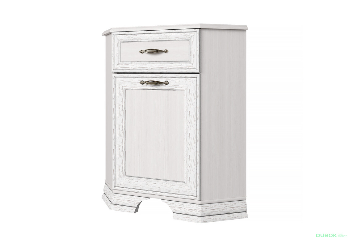 Rohová komoda 1d1s woodline krém Tiffany