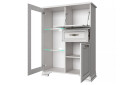 Fotografie 2 - Komoda s mini barem 1d1w1s1b woodline krém Tiffany