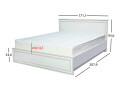 Fotografie 4 - Postel 160x200 woodline krém Tiffany