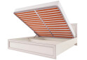 Fotografie 3 - Postel 160x200 s úložným prostorem woodline krém Tiffany