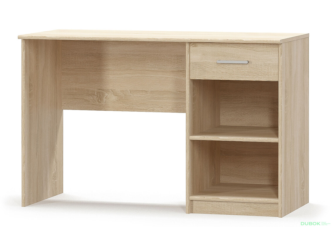 Psací stůl 1s dub sonoma Tips - Fotografie 1 Fotografie 1 - Psací stůl 1s dub sonoma Tips
